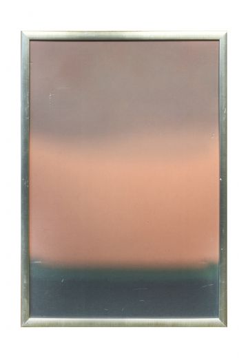 Framed Cleared Mid Century Minimalist Expressionist Painting