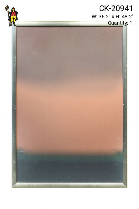 Framed Cleared Mid Century Minimalist Expressionist Painting
