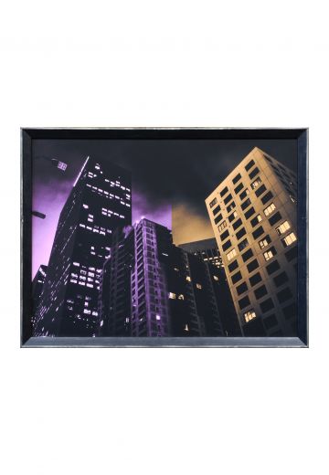 Framed Cleared Neo Noir Cityscape Photograph