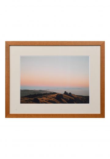 Framed Cleared "SF Sunset Hills" Photograph