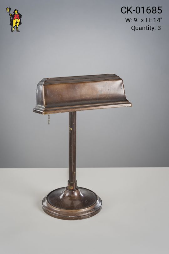 Antique Brass Desk Lamp