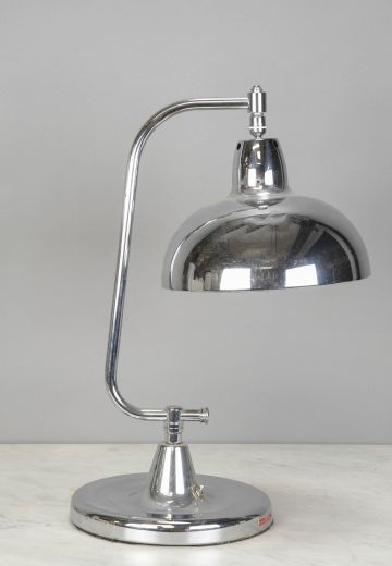 Chrome Table Lamp