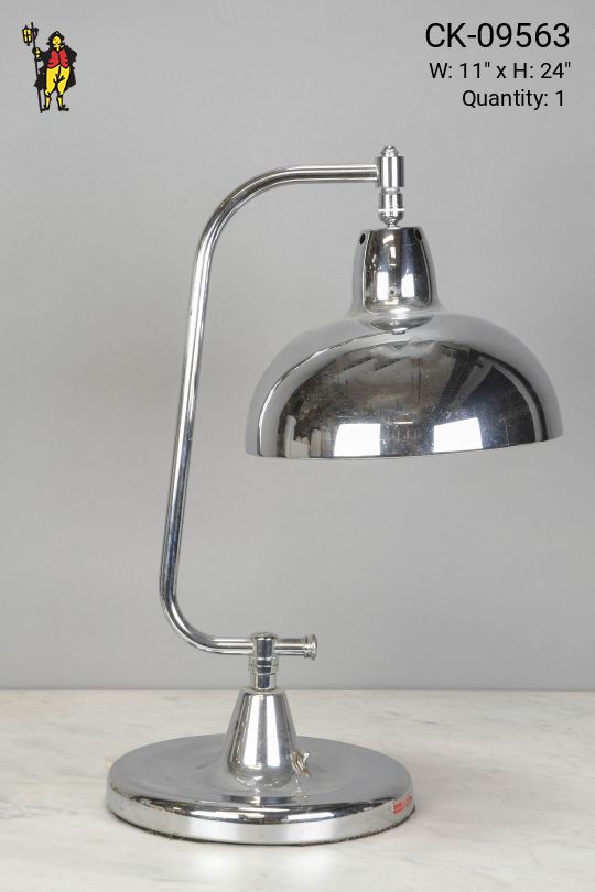 Chrome Table Lamp