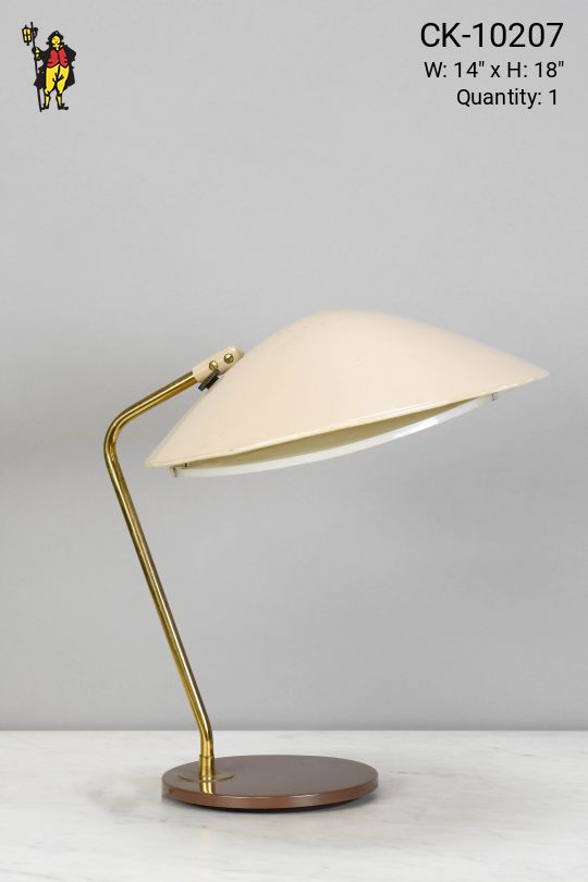 Tan Vintage Desk Lamp