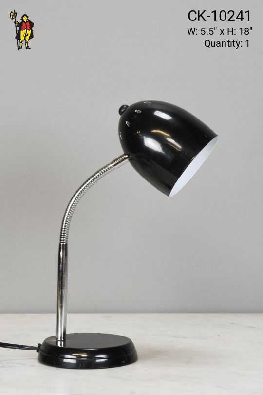 Black Gooseneck Desk Lamp