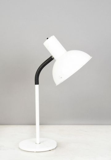 White Gooseneck Desk Lamp