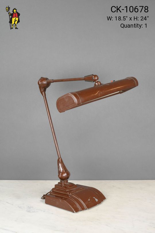 Adjustable Oversize Fluorescent Desk Lamp