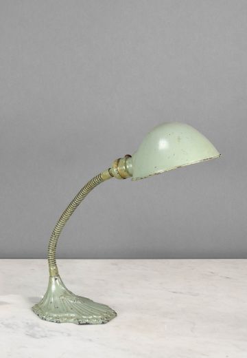 Green Gooseneck Desk Lamp