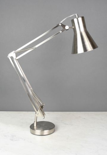 Nickel Architect Desk Lamp