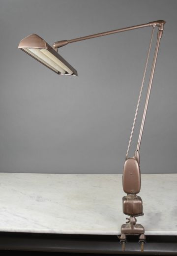 Clamp-On Industrial Desk Lamp