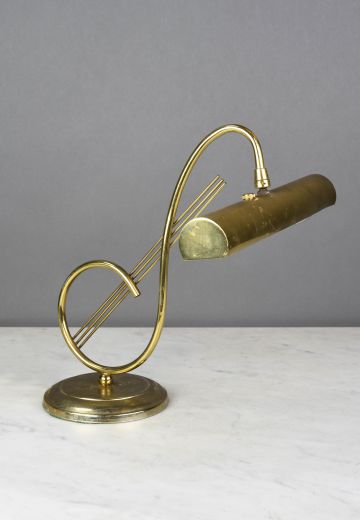 Musical Note Brass Piano Light
