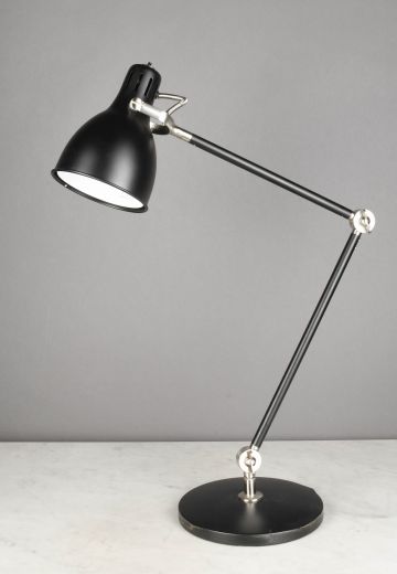 Black Adjustable Desk Lamp