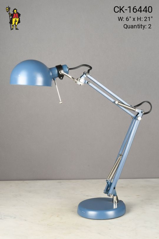 Blue Architect Desk Lamp