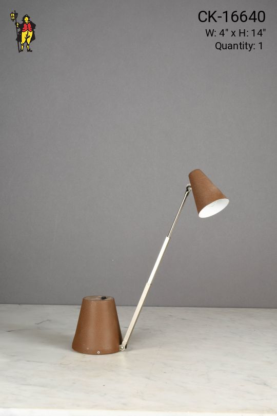Brown Articulating Task Lamp