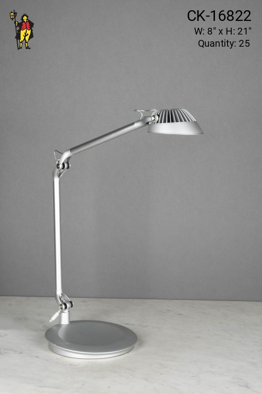 Modern Silver Desk Lamp