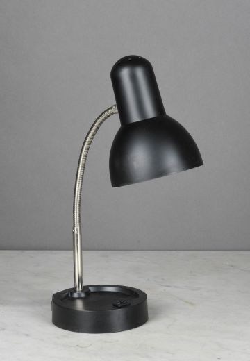 Black Gooseneck Desk Lamp *LED*