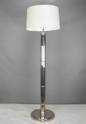 Modern Chrome Floor Lamp