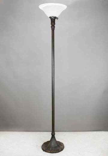 Black Iron Torchiere