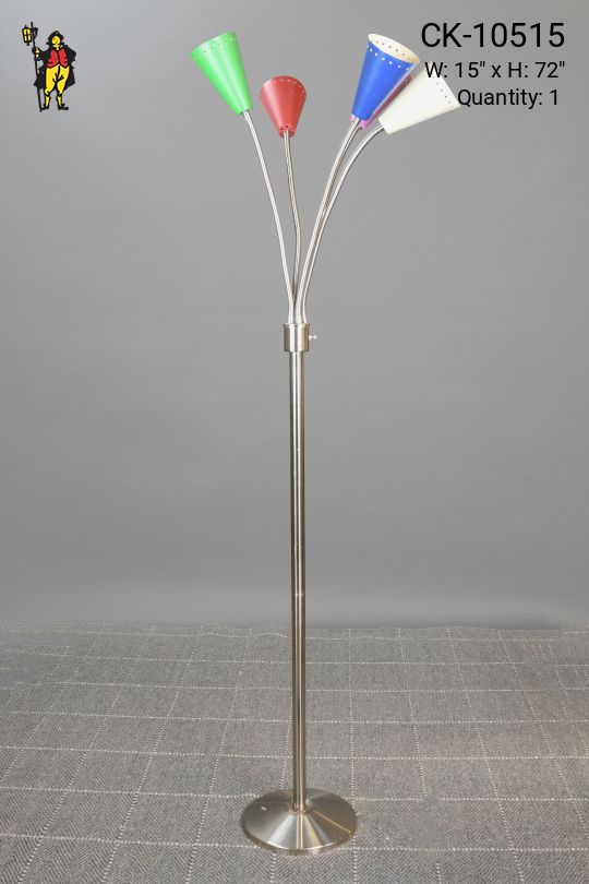 Multicolor Adjustable Floor Lamp