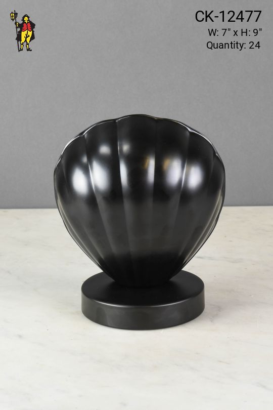 Black Clamshell Stage Footlights