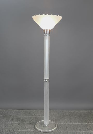 Lucite Post Modern Torchiere