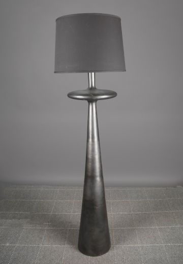 Black Oversize Metal Floor Lamp