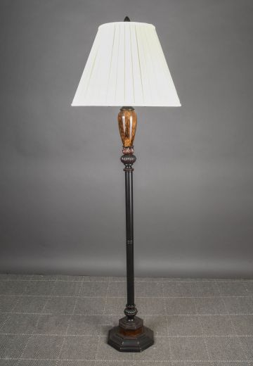 Simple Bronze Floor Lamp