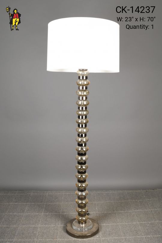 Oversize Lucite Floor Lamp
