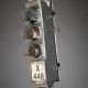 Metal Subway/Train Signal w/Caged Lights #0