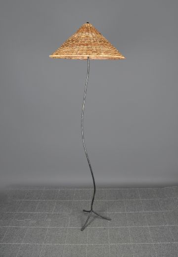Metal Three Footed Whimsical Floor Lamp
