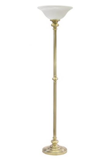 Antique Brass Torchiere