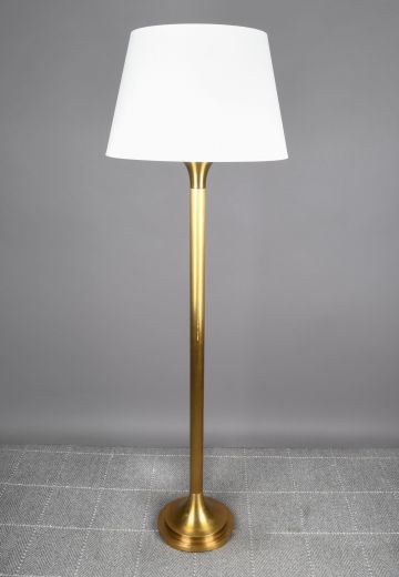 Modern Brass Pole Floor Lamp