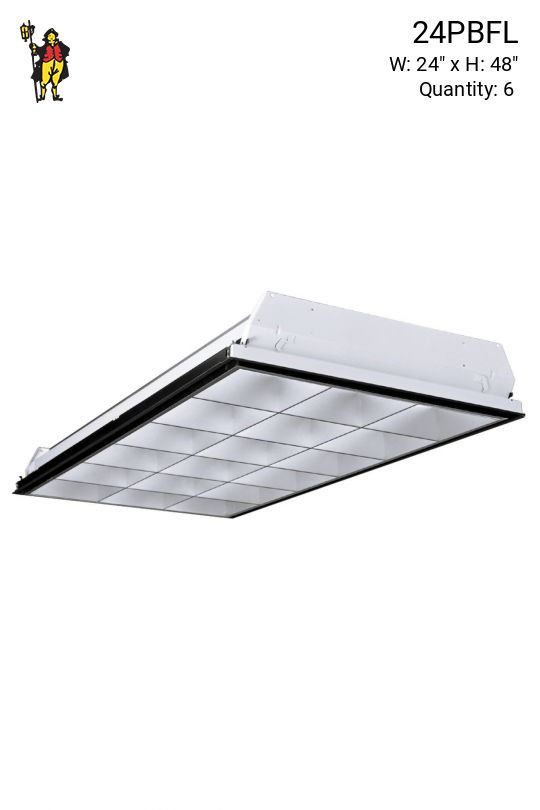 2' x 4' Drop In Parabolic Fluorescent