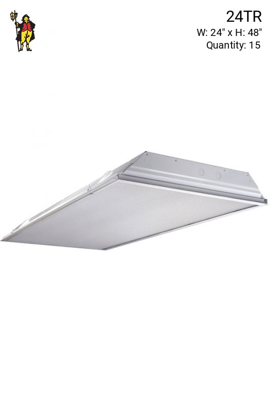 2' x 4' Drop-In Troffer Fluorescent (T8)