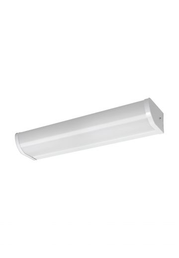 2' Curved Wrap Around Fluorescent Fixture