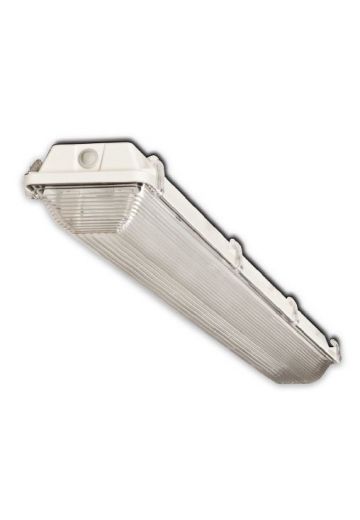 2' Vapor Proof Fluorescent Fixture (Available as Hanging or Flush Mount)