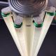 4' Mid Century Exposed Five Bulb Fluorescents #3