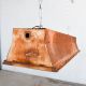 4' Distressed Hanging Fluorescent w/Glass Prismatic Lens #2