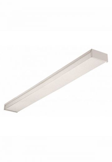 4' Wrap Around Flush Mount T8 Fluorescent Fixture