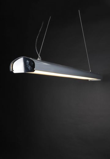 4' Modern Gray Fluorescent