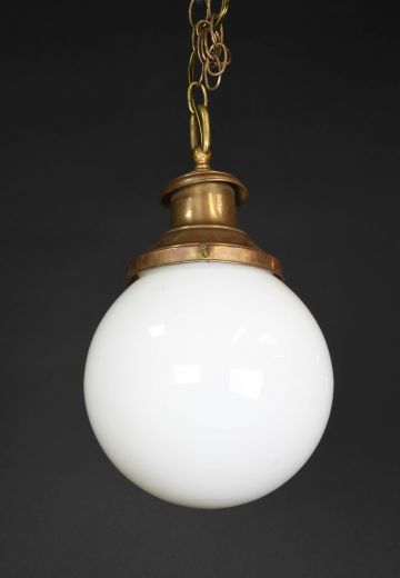 Hanging 10" Glass Globe