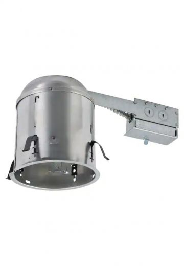 6" White Trim Recessed Ceiling Light Fixture E26 (Housing & Trim)