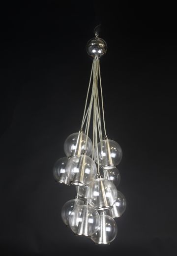 Modern Glass Hanging Globe Fixture