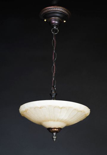 Hanging Glass Bowl Fixture