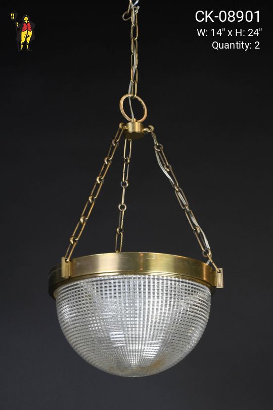 Glass Bowl Pendant