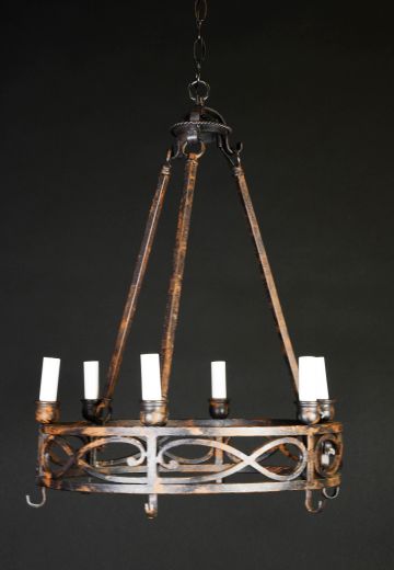 Gothic Iron Chandelier