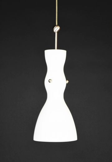 White Glass Hanging Pendant