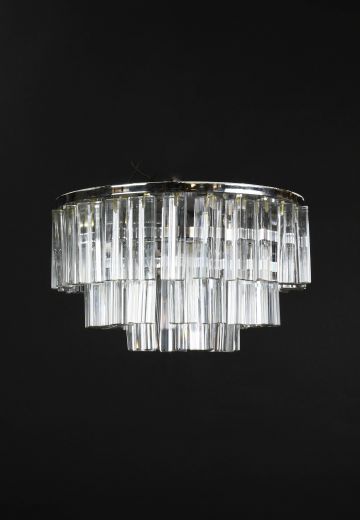 Flush Mount Crystal Fixture