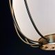 Brass Caged Glass Diffuser Hanging Pendant #0