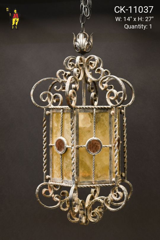 Wrought Iron Haning Lantern